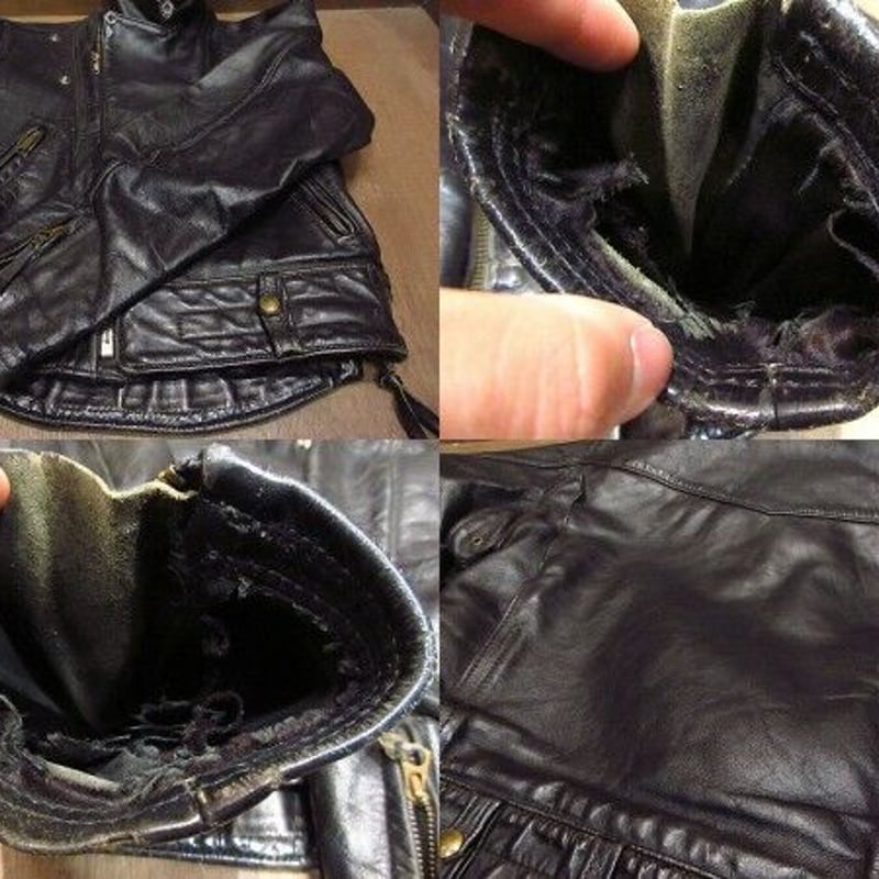 ビンテージ70's○Langlitz Leathersコロンビア黒○210311n7-m-jk