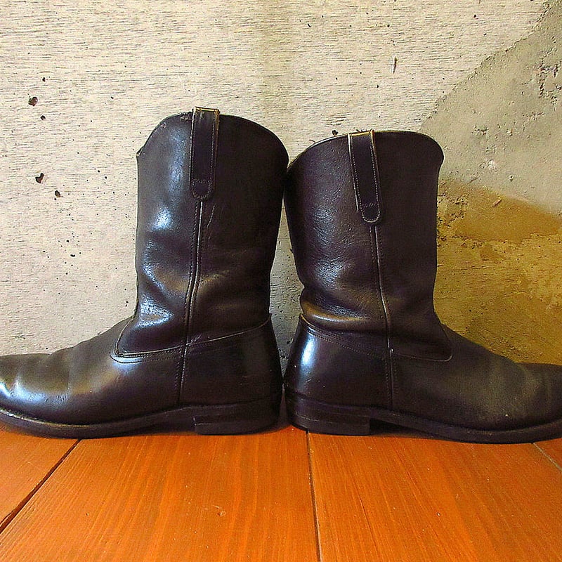 ビンテージ70's80's○HY-TESTエンジニアブーツ黒size 10D○230915k7
