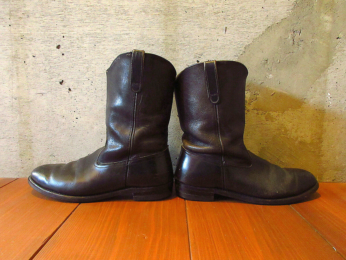 ビンテージ70's80's○HY-TESTエンジニアブーツ黒size 10D ビンテージ70's80's○HY-TESTエンジニアブーツ黒size 10D