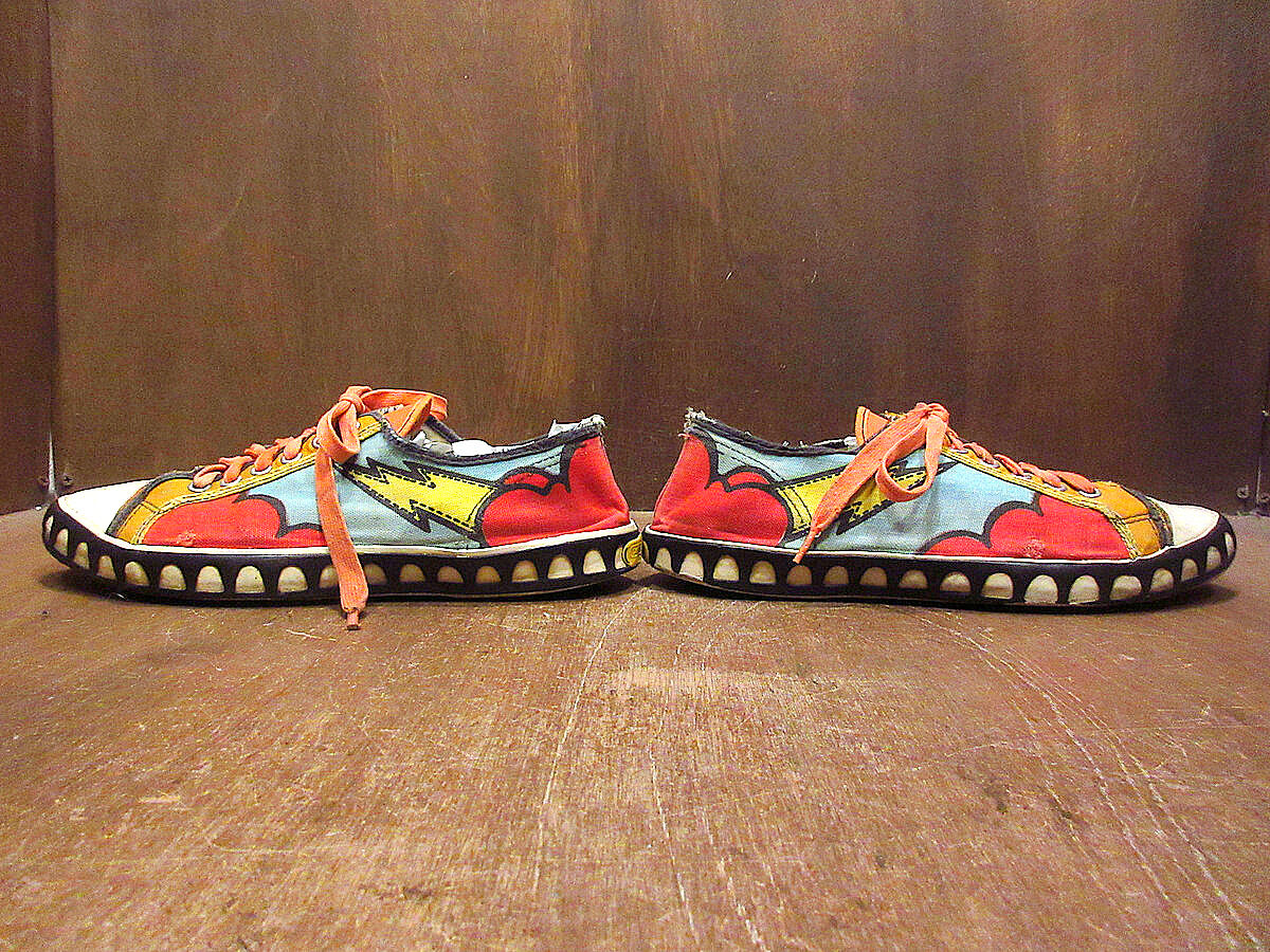 ビンテージ70's○Peter Max by Randyキャンバススニーカーsize 9