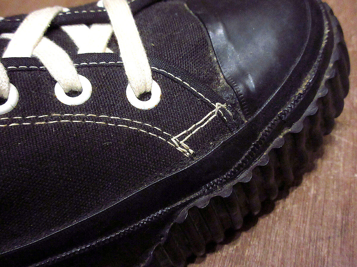 ビンテージ40's○CONVERSEチャックテイラーHI黒size 12○230124k4-m