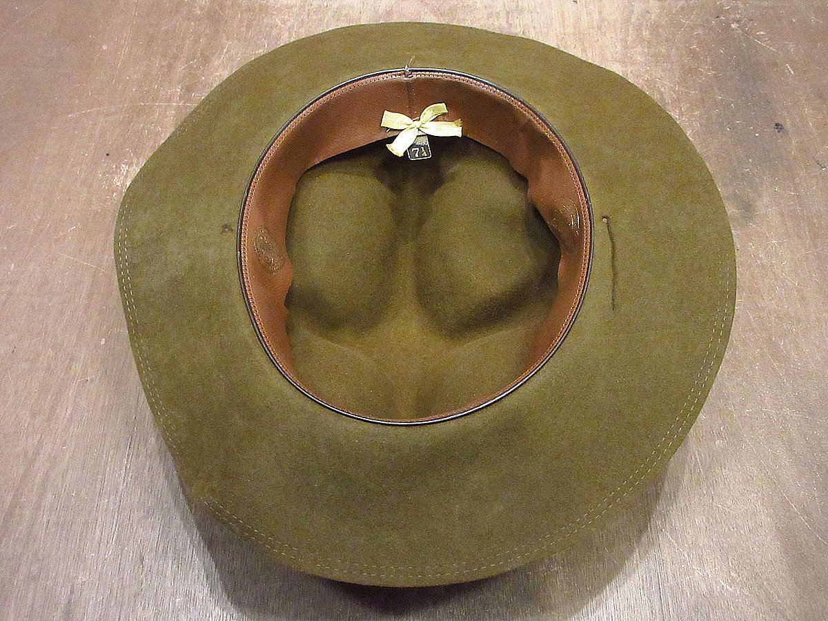STETSON ハット サイズ58 7 1/4 STETSON - ◎7 1/4 Stetson Flagship ハット ステットソン 帽子
