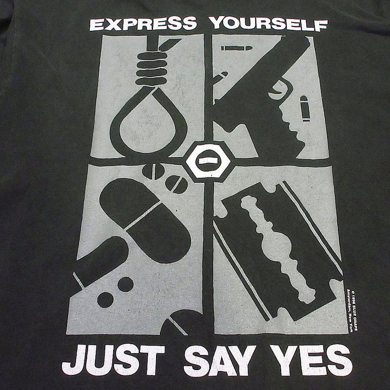 ビンテージ90's○TYPE O NEGATIVE EXPRESS YOURSELFプリントT