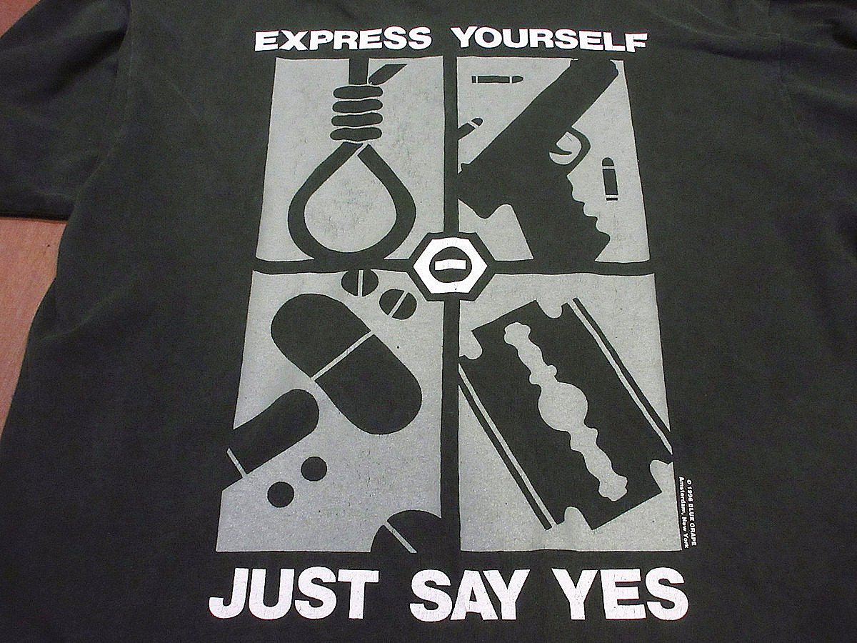 ビンテージ90's○TYPE O NEGATIVE EXPRESS YOURSELFプリントT