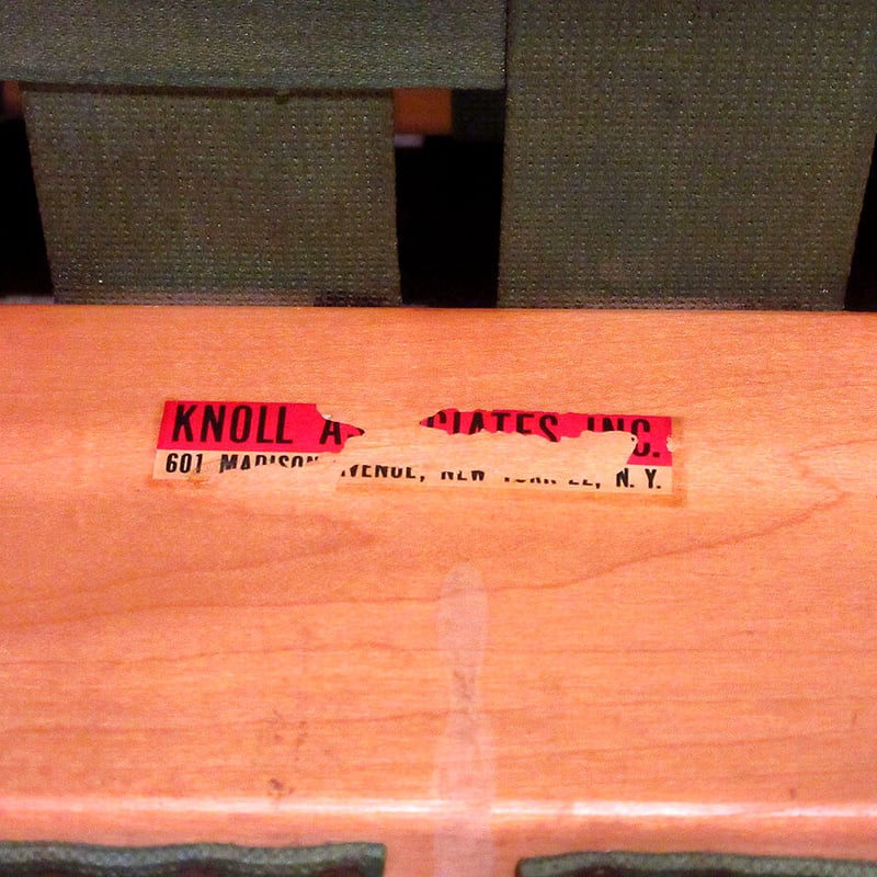 ビンテージ40's○KNOLL ASSOCIATES INC. Risom Side Chai ビンテージ40's○KNOLL ASSOCIATES INC. Risom Side Chai