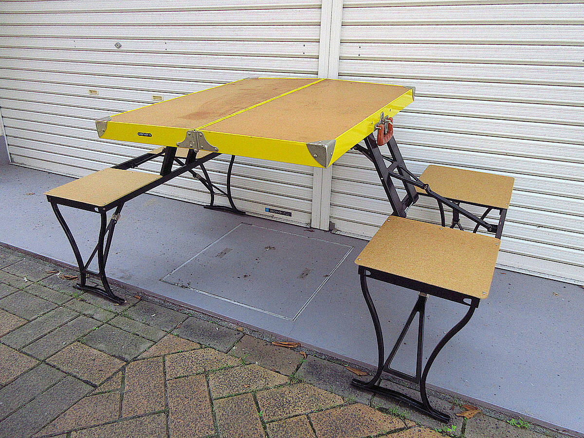 ヴィンテージ ピクニックテーブル フォールディングテーブル 800【1950-60年代製造】Milwaukee stamping ビンテージ