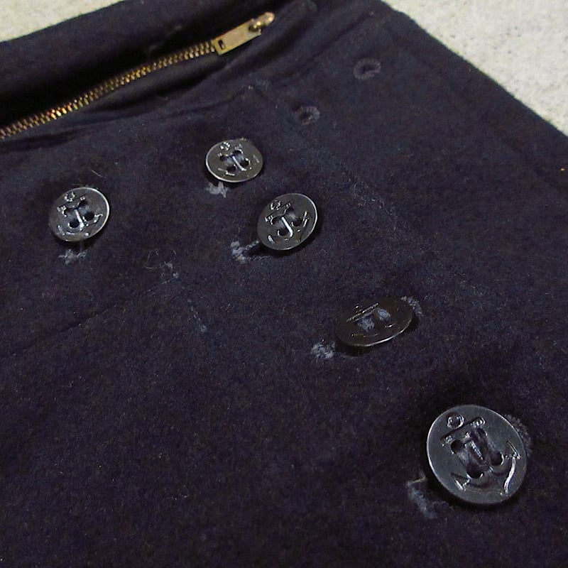 ビンテージ40's○U.S.NAVYウールセーラーパンツ紺実寸W82cm ビンテージ40's○U.S.NAVYウールセーラーパンツ紺実寸W82cm