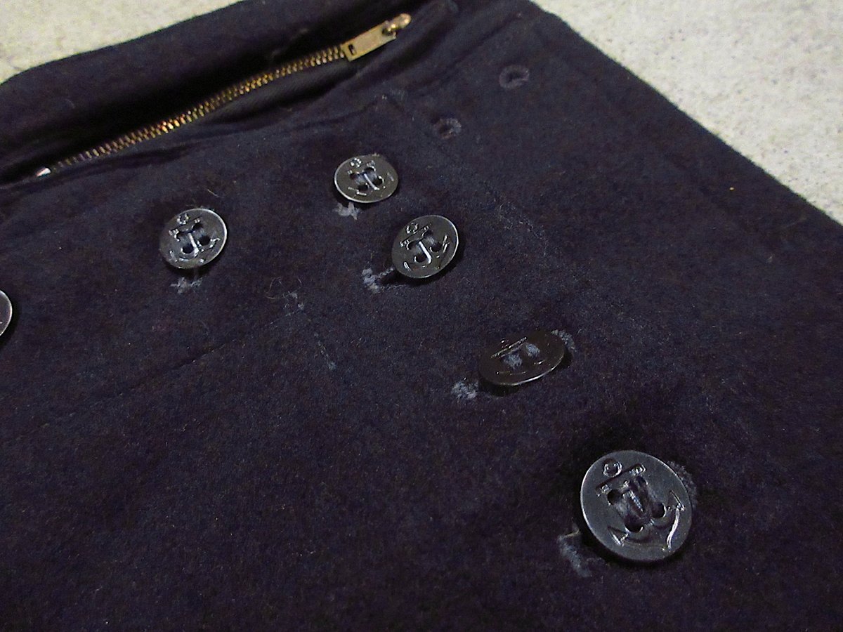 ビンテージ40's○U.S.NAVYウールセーラーパンツ紺実寸W82cm ビンテージ40's○U.S.NAVYウールセーラーパンツ紺実寸W82cm