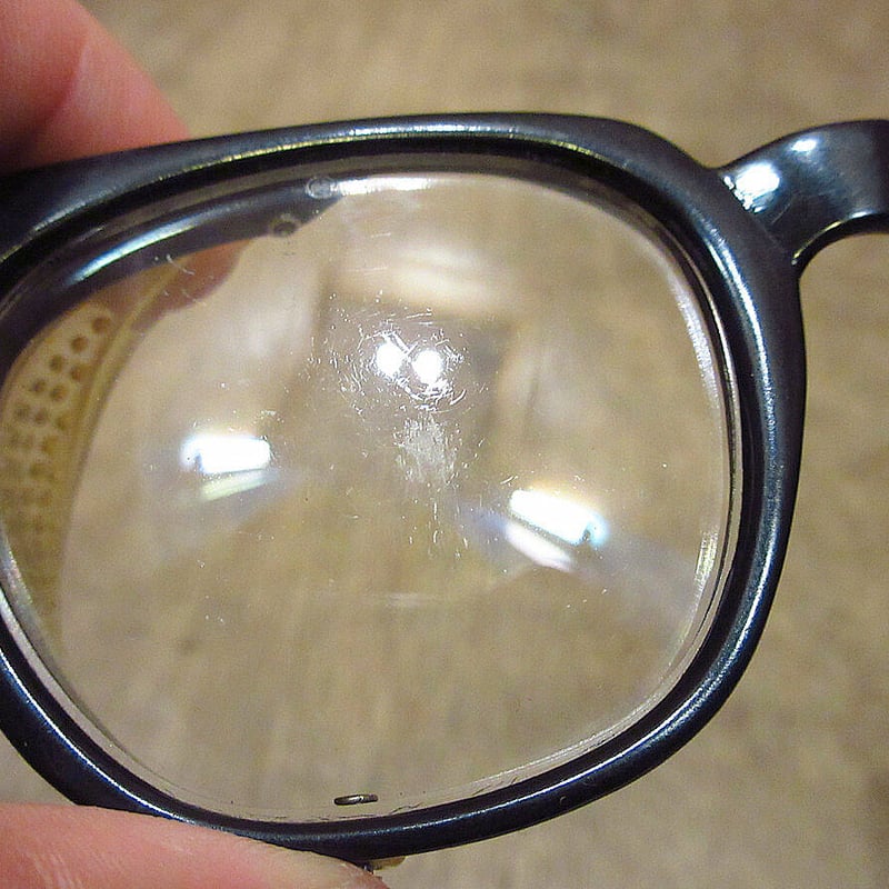 ビンテージ50's60's○BIサイドガード付きウェリントンセーフティ