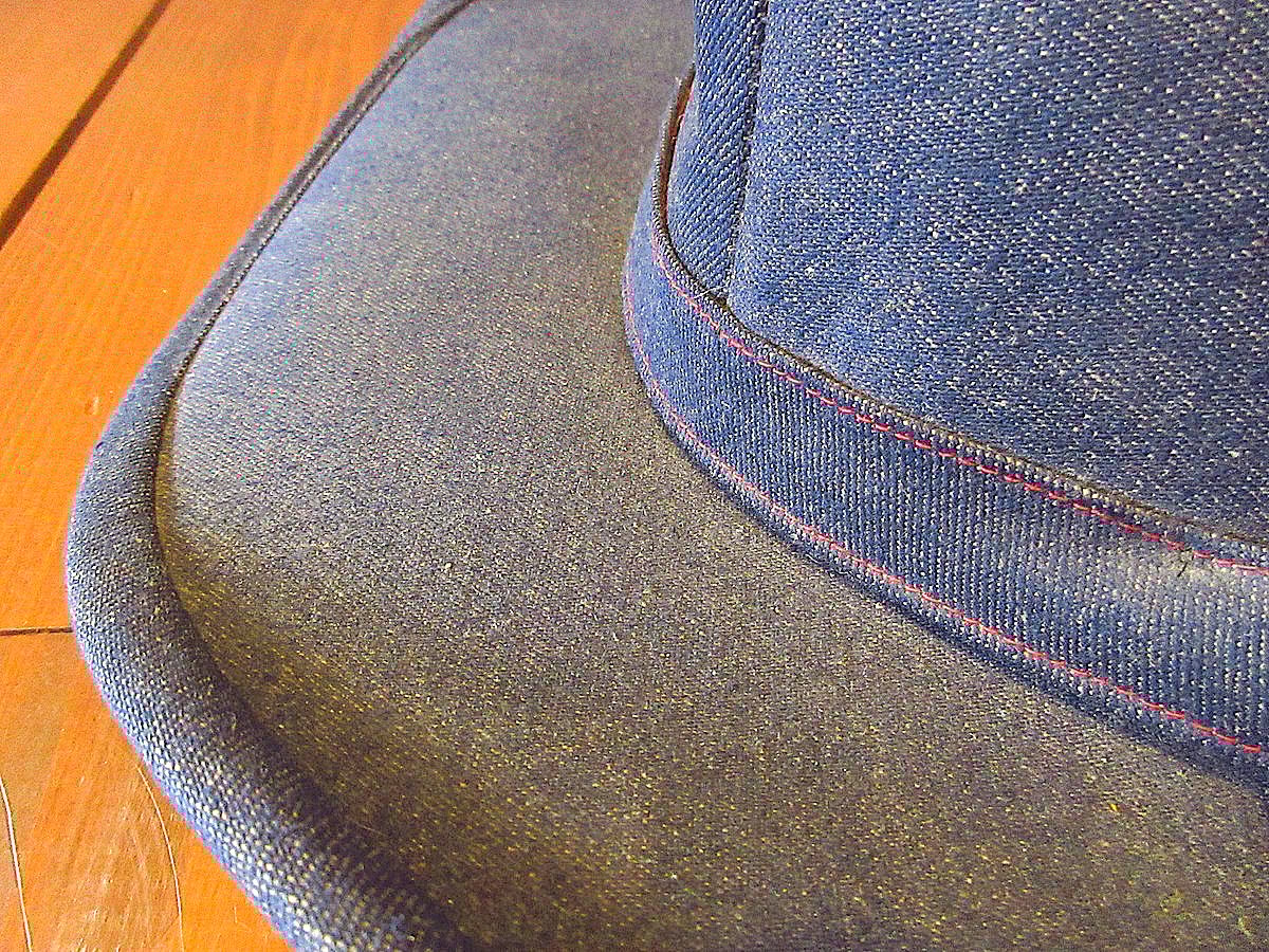 ビンテージ70's○WESTERN TRAILSデニムウエスタンハット