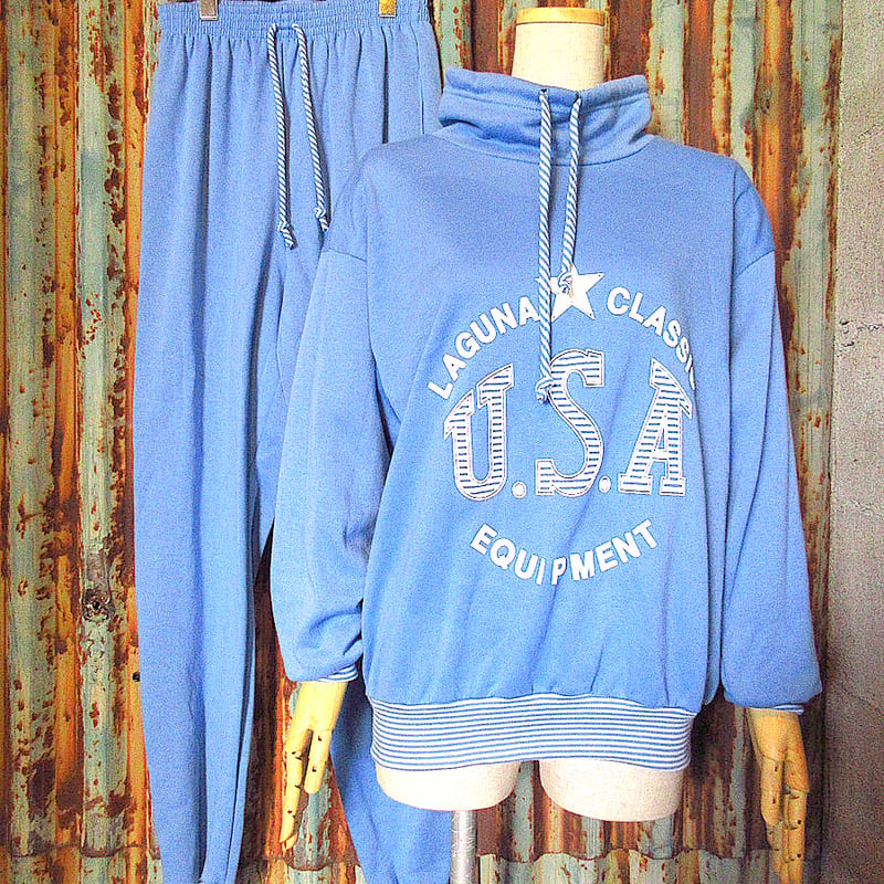 ビンテージ80's90's○DEADSTOCK LAGUNAレディーススウェットシャツ