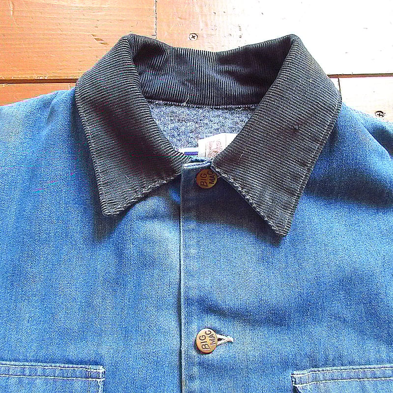 ビンテージ80's○BIG MAC裏地ブランケットデニムカバーオールsize 42