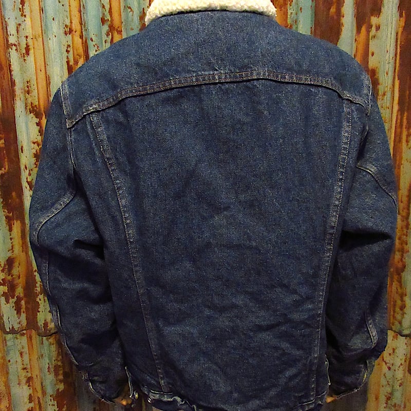 ビンテージ80's○Levi's裏地ボアデニムジャケット○260128j7-m-jk-dnmリ