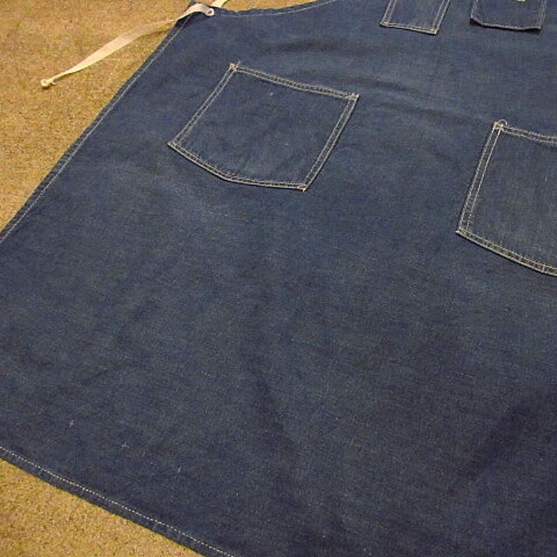 ビンテージ60's○Searsデニムワークエプロン○201116f1-apr ビンテージ60's○Searsデニムワークエプロン○201116f1-apr
