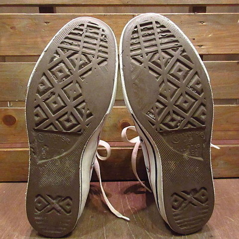 ビンテージ60's○CONVERSEチャックテイラーHI白9 1/2○200820n4 ビンテージ60's○CONVERSEチャックテイラーHI白9 1/2○200820n4