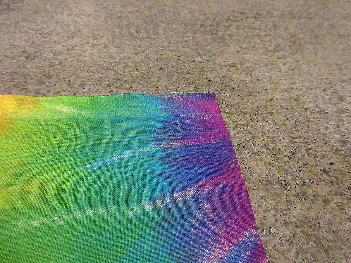 ビンテージ90's○The Doorsタイダイタペストリーsize 112cm×98.5cm○