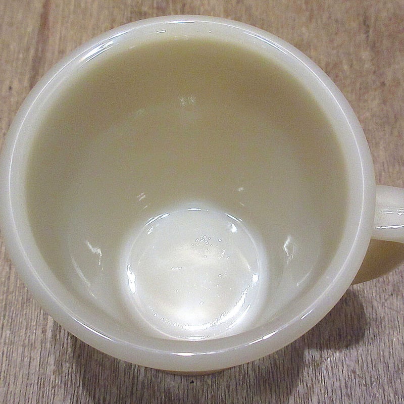 Fire King○初期ブロック体Dハンドルマグアイボリー○230405i5-frk