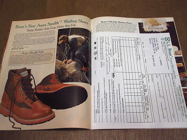 ビンテージ90's○L.L.Bean 1996年フライフィッシングカタログ