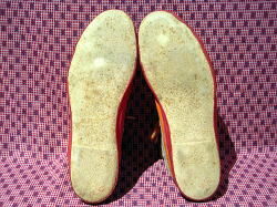 ビンテージ70's○PETER MAX総柄スニーカーHI size8○230703i12-m-