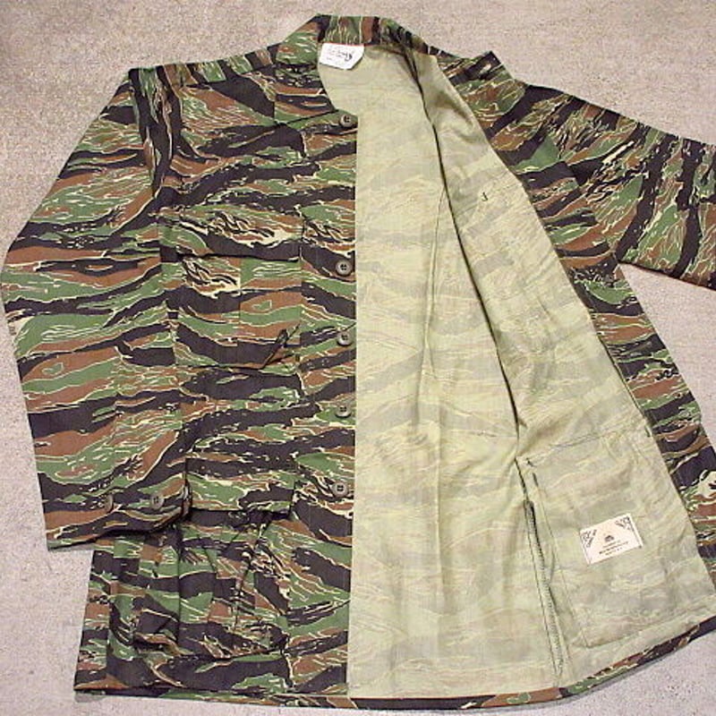 ビンテージ80's○DEADSTOCK GUNG HO タイガーストライプ