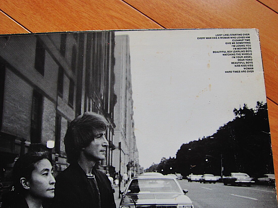 JOHN LENNON & YOKO ONO○DOUBLE FANTASY GEFFEN RE