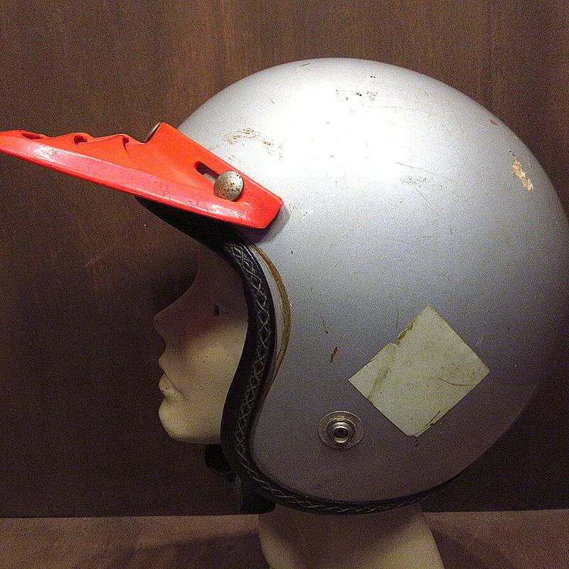 ARAI ヘルメット ビンテージ ビンテージ60's○HIROTAKE ARAIジェットヘルメット白size M 6 7