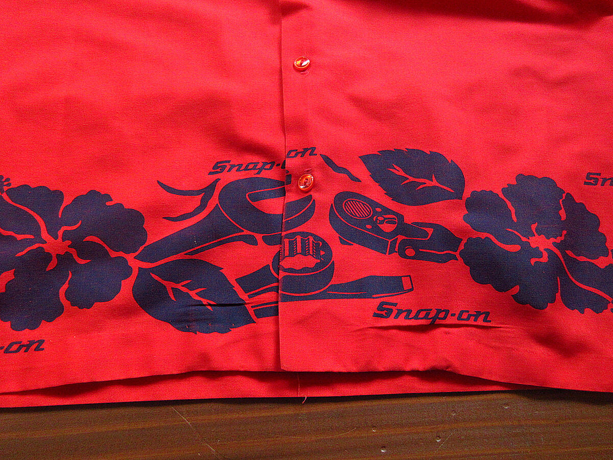 snap-on スナップオン アロハシャツ ハワイ cozyvintage_230802k7-m-sssh-hw