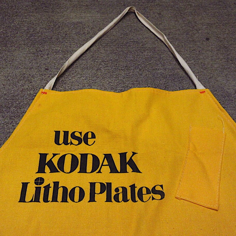 ビンテージ60's○DEADSTOCK KODAKキャンバスワークエプロン黄 ビンテージ60's○DEADSTOCK KODAKキャンバスワークエプロン黄