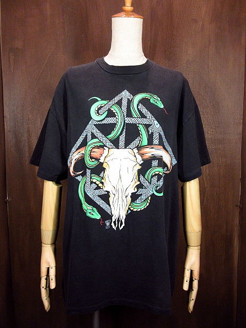 ビンテージ90's○Easyriders 両面プリントTシャツ黒 Size L