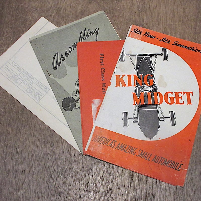 ビンテージ40's○King Midgetマニュアル○250706z2-otclctキングミジ