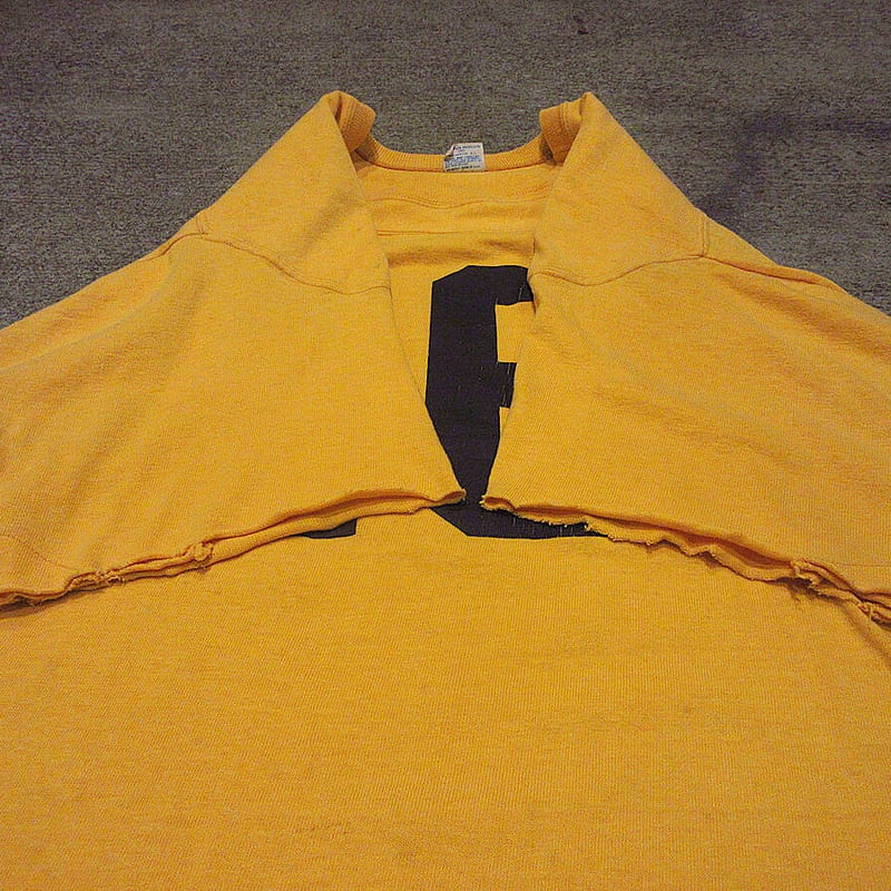 ビンテージ70's○Championバータグ&タタキタグナンバリングカットオフ