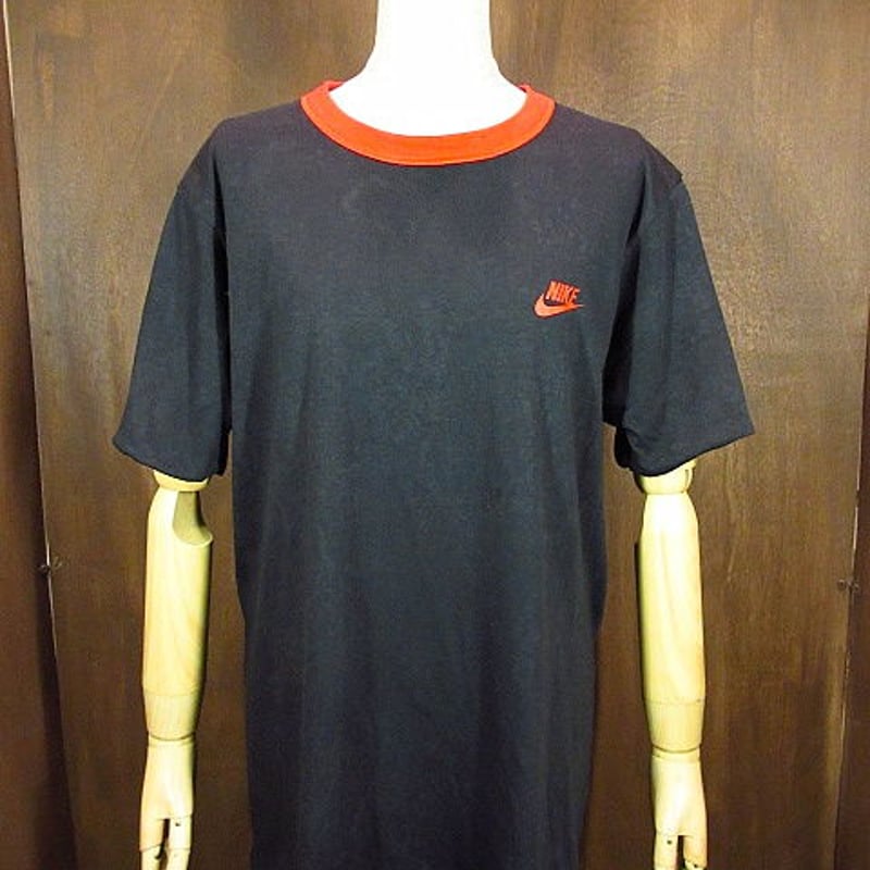 ビンテージ80's○NIKE AIR JORDANダブルフェイスTシャツ赤×黒L ビンテージ80's○NIKE AIR JORDANダブルフェイスTシャツ赤×黒L