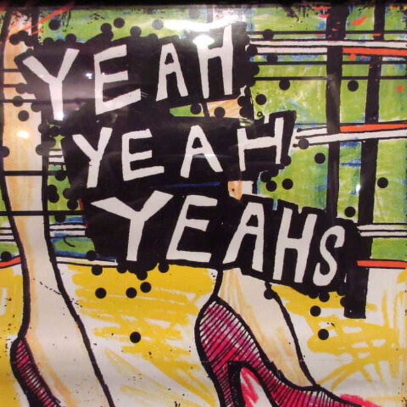 2000's YEAH YEAH YEAHSポートランドローカルライブハウス額付き
