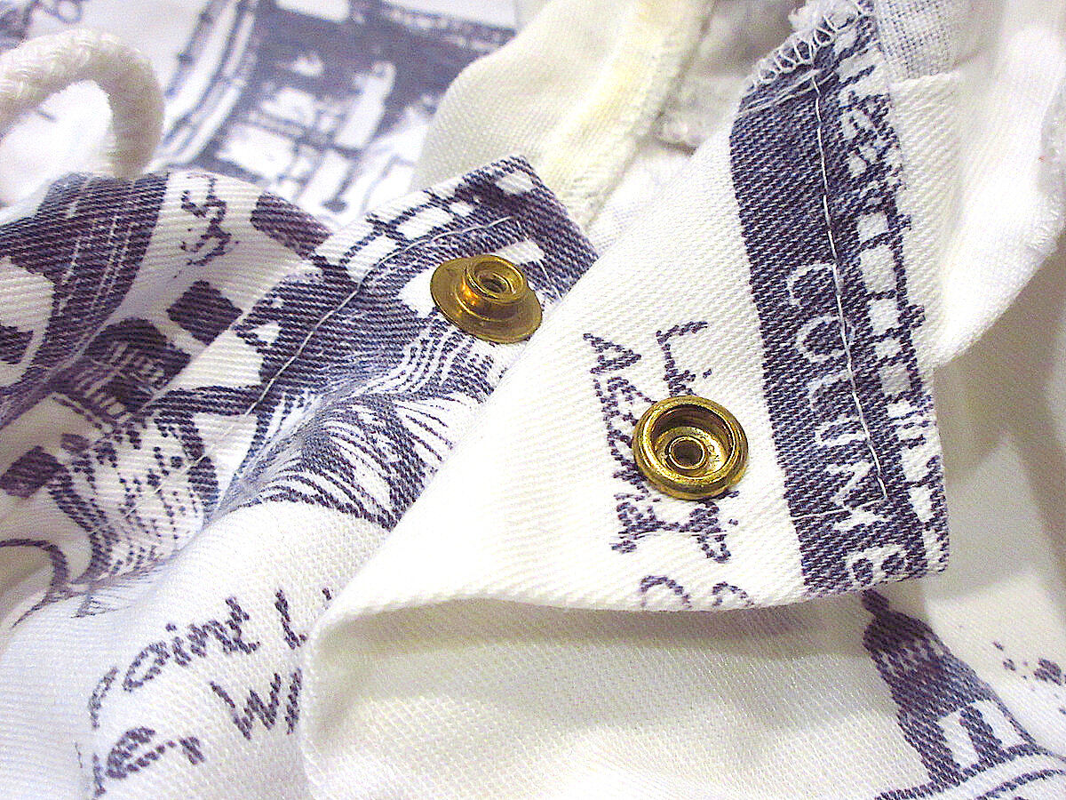 90s USA製　MICHIGAN RAG CO.　ミシガンラグ　灯台　総柄 90s MICHIGAN RAG CO ミシガンラグ 総柄 灯台 パーカー XL