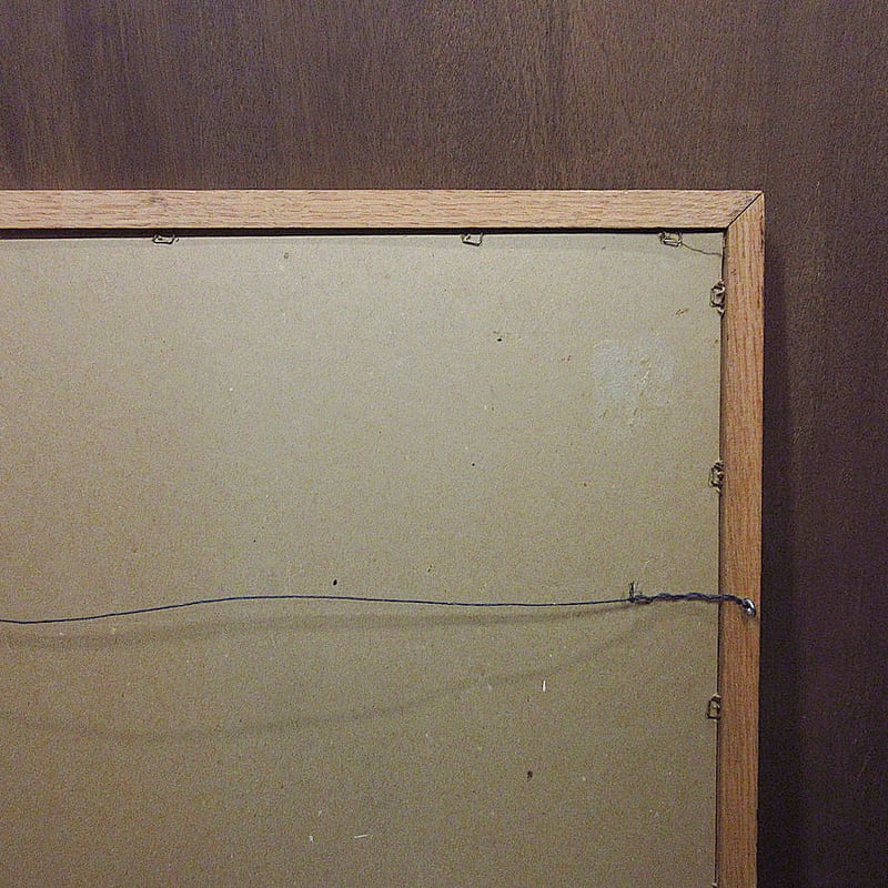 ビンテージ60's70's○EVEビッグアイアート壁掛け○240321j1-signアート