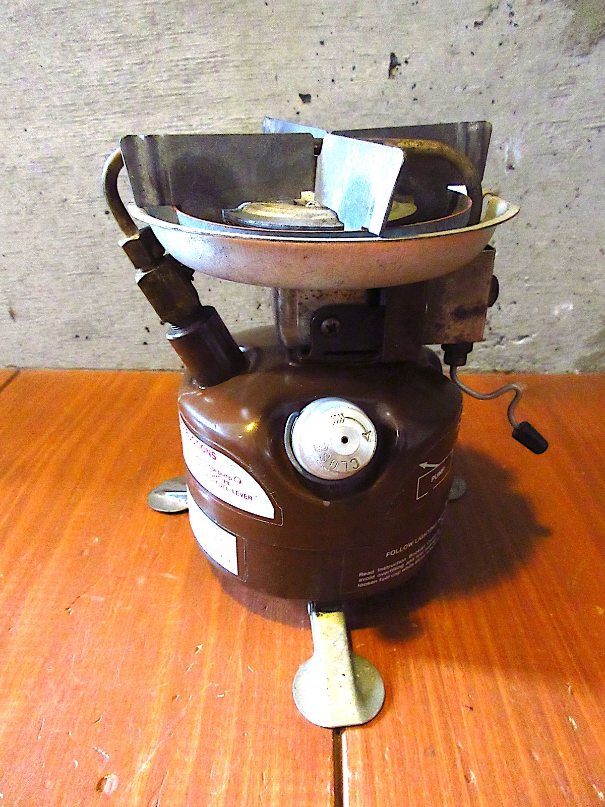 ビンテージ80's○Coleman PEAK 1 MODEL 400 STOVEシングルバーナ
