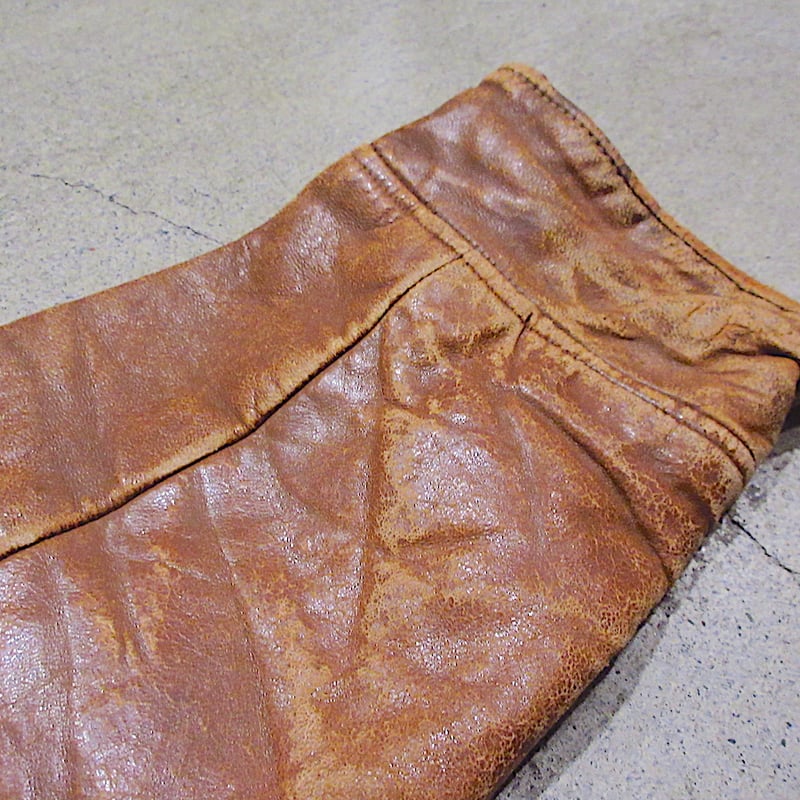 40s～50s.Sportclad .馬革 レザージャケット.茶.サイズM. 40's~50's J.C.Penny's Sportclad ホースハイド レザーカーコート
