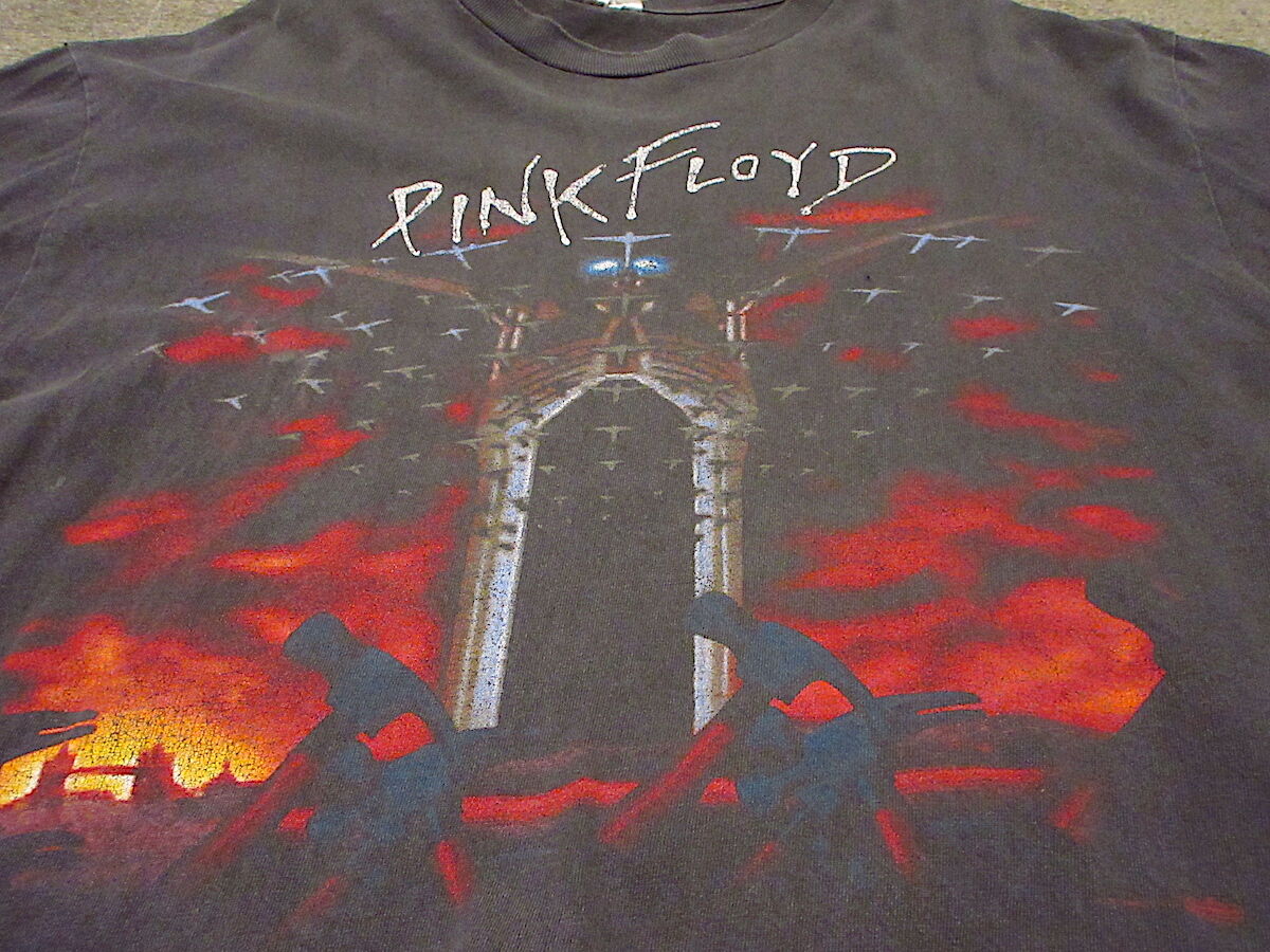 1990 ピンクフロイド Pink Floyd ヴィンテージ Tシャツ 激アレ-