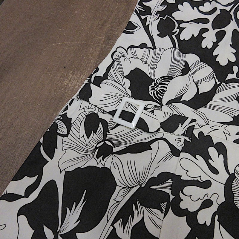 ビンテージ60's70's○DEADSTOCKレディース花柄ジャンプスーツ