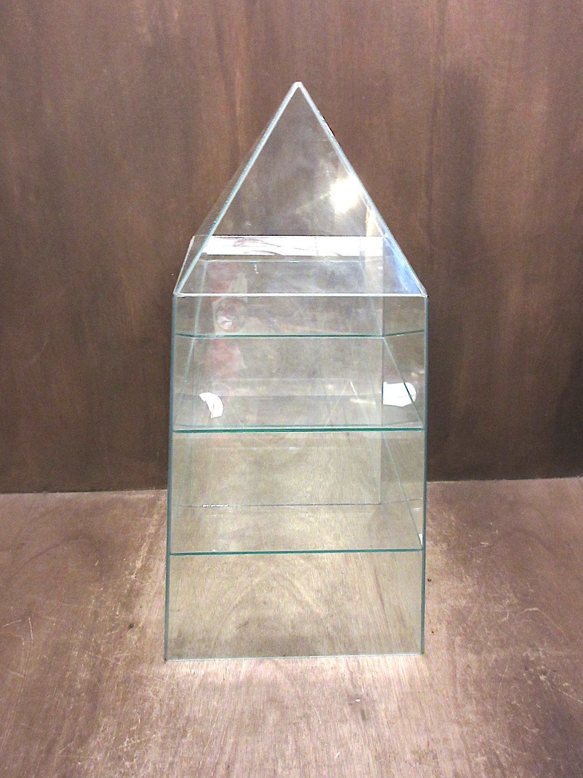 昭和レトロ　ガラスショーケース　ヴィンテージガラスショーケース ジャパン ヴィンテージ ガラスショーケース 古道具 昭和レトロ