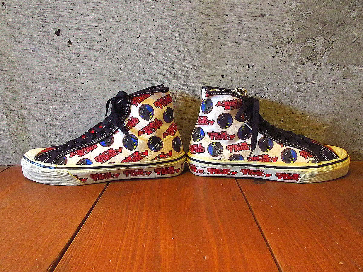 ビンテージ80's○DEADSTOCK VANS DICK TRACY HI size 7○2 ビンテージ80's○DEADSTOCK VANS DICK TRACY HI size 7○2