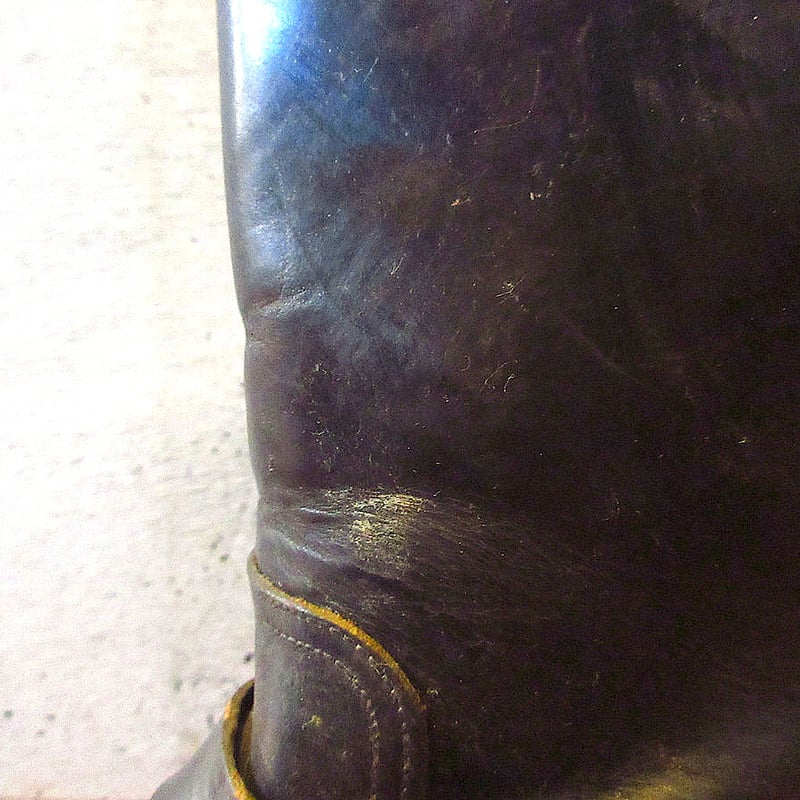 ビンテージ40's50's○エンジニアブーツ黒size 7 1/2○240227k2-m ビンテージ40's50's○エンジニアブーツ黒size 7 1/2○240227k2-m