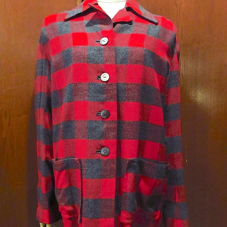 【美品】Duppies 赤 ウール ジャケット フード付き　L 美品】Duppies 赤 ウール ジャケット フード付き L 美品