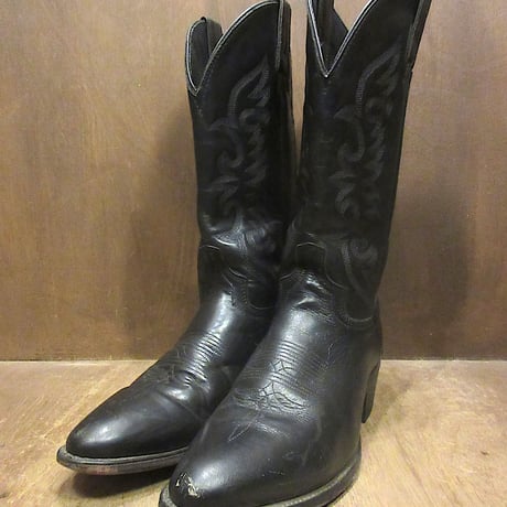 スダッズレザー革エンジニアブーツブラック黒23.5cm相当ウエスタンヴィンテージ Women / Minimal western boots / ER5703 – EARLE (アール) 公式