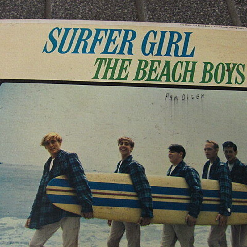 The Beach Boys (RARE SET!!送料込み） THE BEACH BOY○SURFER GIRL Capitol T-1981レインボーラベ