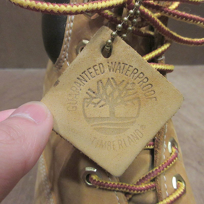 ビンテージ90's○Timberland 6インチプレミアムブーツ茶○250520j7-m-b