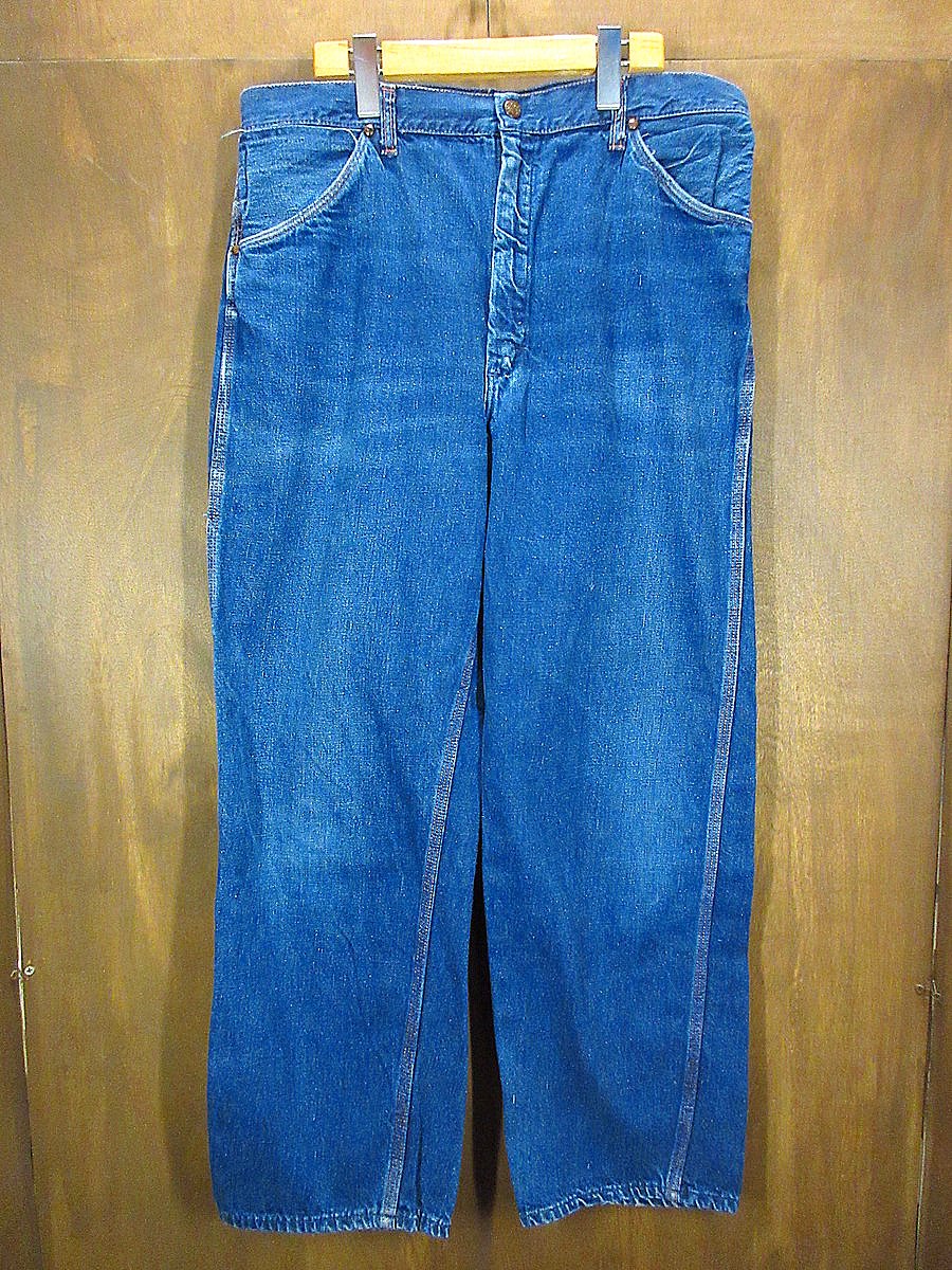 ビンテージ60's○BIG MACデニムペインターパンツ実寸W88cm ビンテージ60's○BIG MACデニムペインターパンツ実寸W88cm