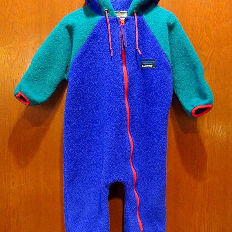 L.L.Bean キッズフリースオールインワン○210219s6-k-all エルエル