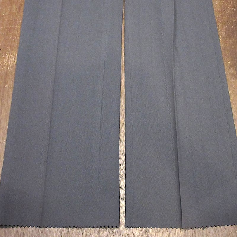 70s デッドストック　日本製　ビンテージ　スラックス　ストレート　b23 ビンテージ70's○DEADSTOCK HAGGARストレートスラックスグレー