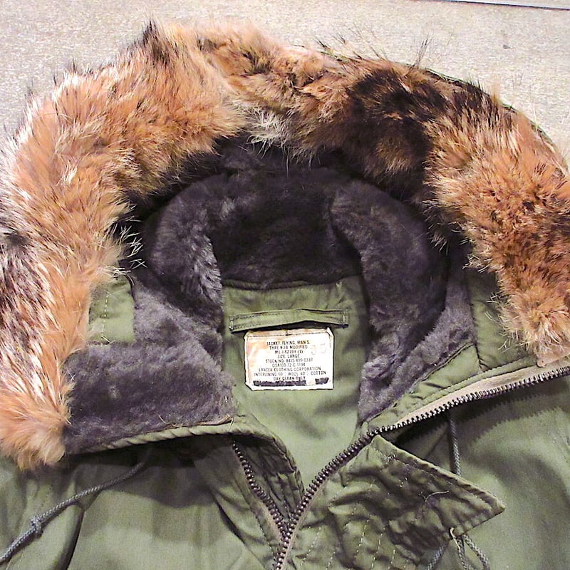 ビンテージ70's○USAF N-3B MODIFIEDフライトジャケットsize L ビンテージ70's○USAF N-3B MODIFIEDフライトジャケットsize L